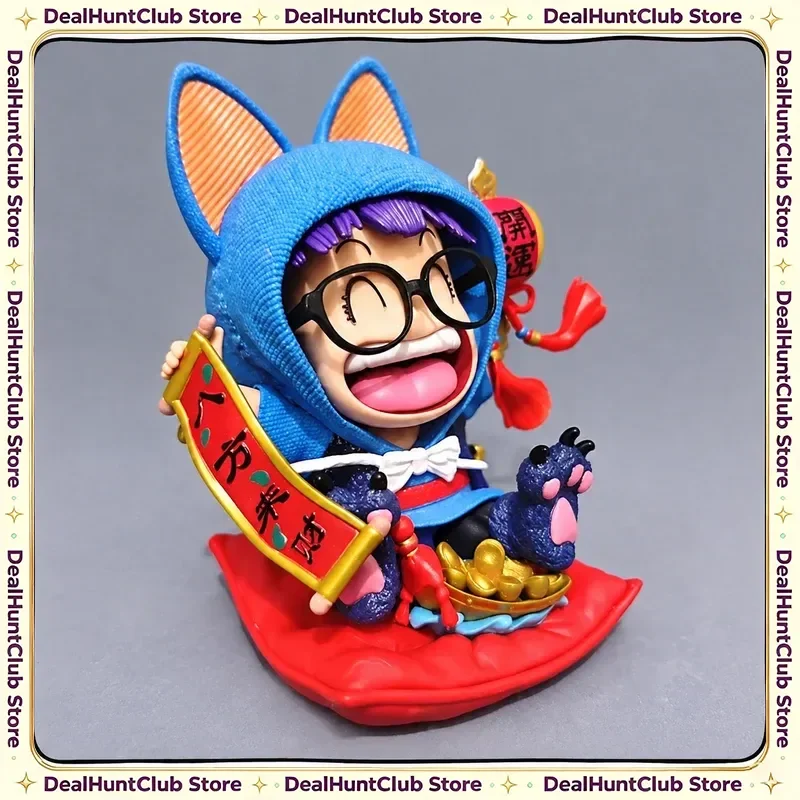 Nueva Serie Dr. Slump Arale Lucky Cat, Figura de Anime de Niña Linda, Modelo de Estatua, Colección para Niños, Decoración de Escritorio, Adorno, Juguetes, Regalos