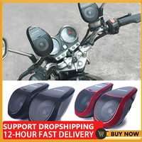 Motorcycle Bluetooth Speaker Waterproof FM Radio Speaker Insert Into Truck Speaker Power Amplifier Stereo Audio Amp System DC12V