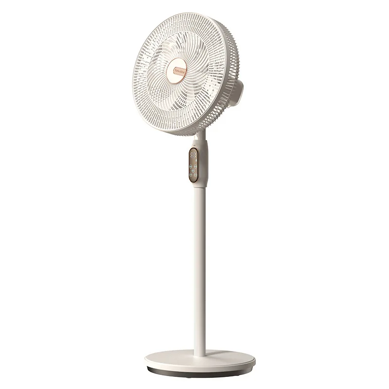 

Household electric fan Voice floor fan Remote control dormitory Taiwan dual-purpose silent wind