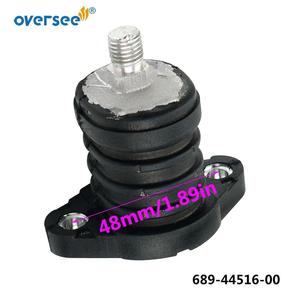 689-44516 Rubber Mount Dampper Upper  For Yamaha Outboard Motor 2T 25HP 30HP Parsun Powertec ,Seapro,HDX,689-44516-00