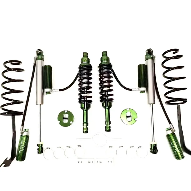 4X4 off Road Coilover Nitrogen Adjustable Shock Absorber Lifting 2.5inch for T6 T7
