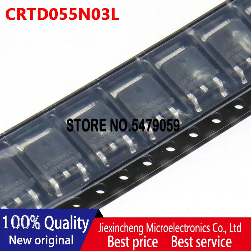 Новинка, оригинальный МОП-транзистор CRTD055N03L CRTD063N04L CRTD045N03L CRTD110N03L CRTD084NE6N TO-252, 20 шт.
