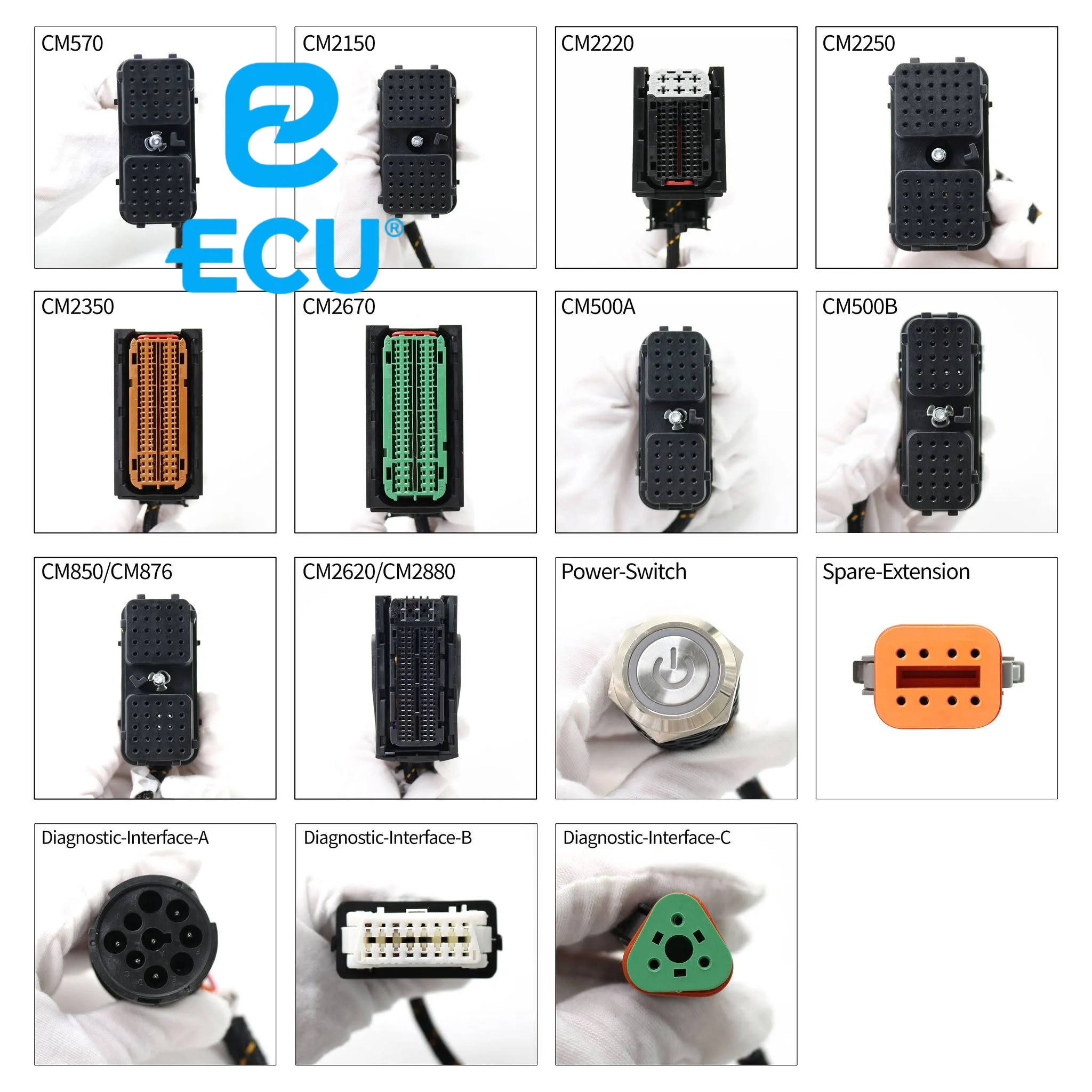 Wiring harness for Cummins CM2350 CM2450 CM2150 CM2220 CM2880 CM570 CM870 CM850 CM2250 CM876 CM500A CM2620 diesel engines.
