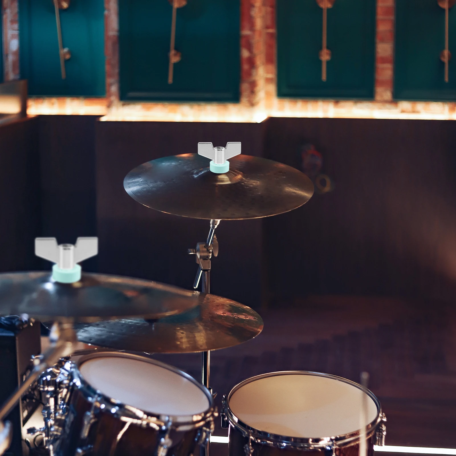 

Drum Cotton Pad Kit Cymbal Clutch EVA Pads Metal Washer Stand Felt Multicolour Parts Felts Accessories Hardware