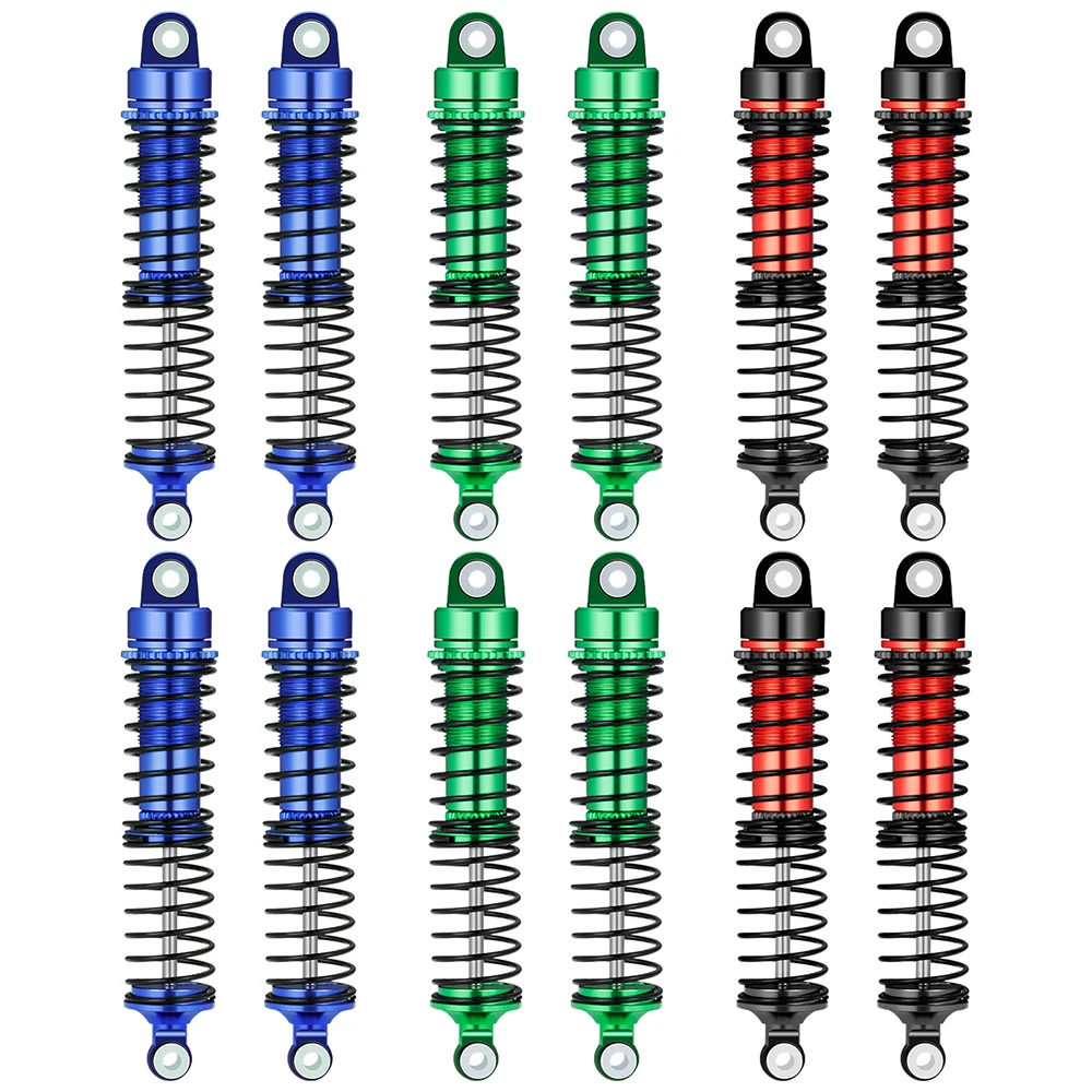 YEAHRUN Ammortizzatore anteriore e posteriore in metallo per parti di aggiornamento per auto camion LaTrax Teton 1/18 RC