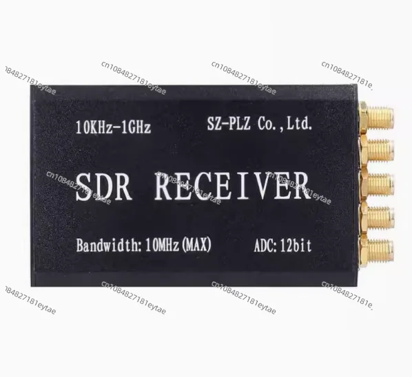 

10K-1GHz SDR Receiver 10MHz Bandwidth AM FM SSB SSTV ISS SDR Radio Receiver with Shell + Data Cable