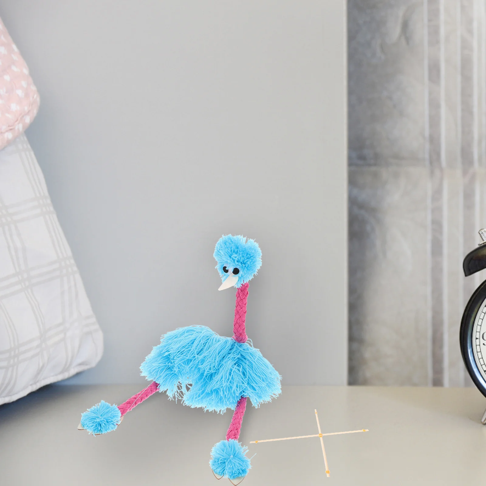 Marionetka Strusia, Interaktywna, Edukacyjna, Zabawa Rodzic-Dziecko, Zabawa z Ruchomymi Palcami, Marionetki