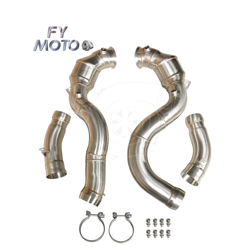 

Exhaust Catted Downpipe For MERCEDES AMG GLC63 M177 2018+