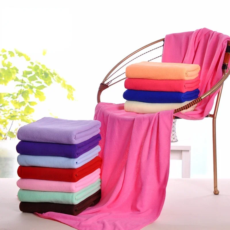 70X140CM Bath Towel Luxury Microfibe Absorbent Quick-Drying Super Large Soft Hotel To Wear