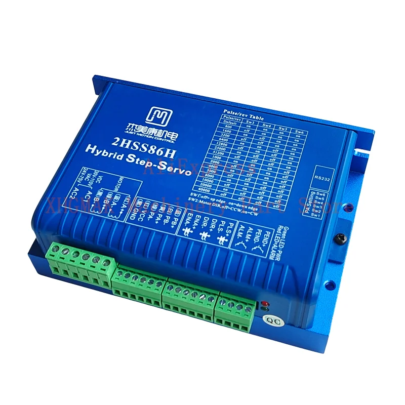 

2HSS86H Driver 60v-80vac 6a Jmc 2hss86h For Nema 34 Motor 2 Phase Closed Loop Step Servo Driver