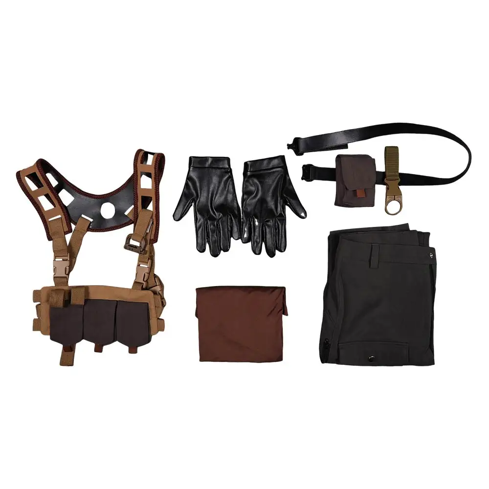 2025 فيلم العالم الجوراسي ولادة جديدة تأثيري زورا بينيت السراويل العليا القماش حفلة لعب الأدوار طقم ملابس هالوين الدعاوى للنساء #6