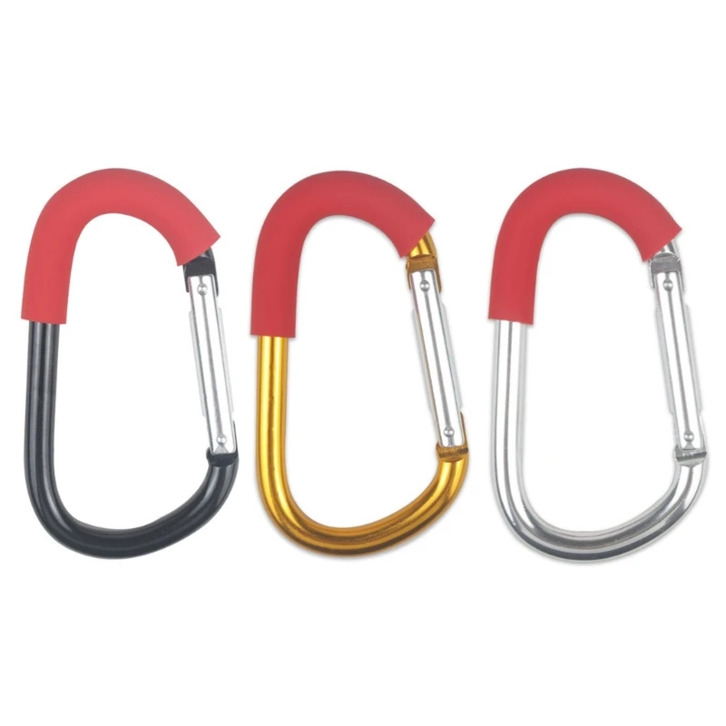 

Large Strong Carabiner Small Carabiner Keychains Pack Practical Carabiners Clip