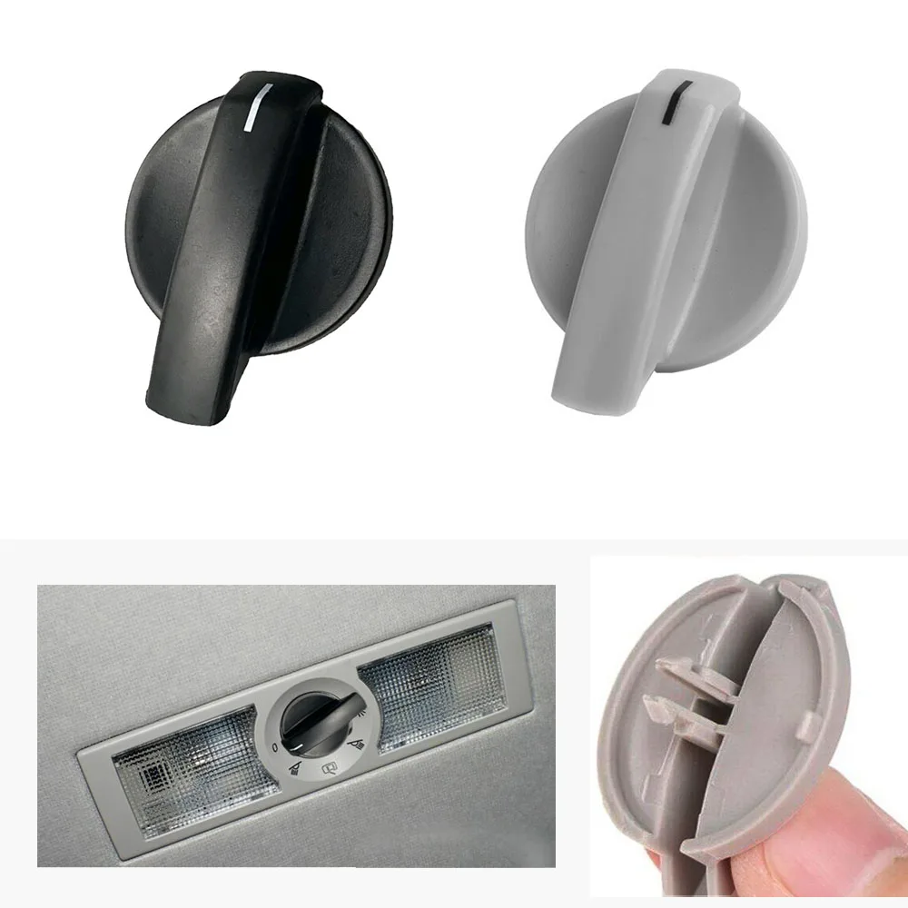Car Light Switch Car Reading Light Knob for VW Cross Polo 4 Mk4 Sedan 9N 6R 5 GTI 2002-2013 Jetta A6 Touran Tiguan T5 Skoda Seat