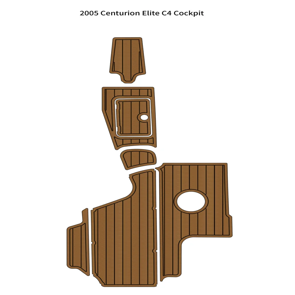 

2006 Centurion Avalanche C4 Cockpit Pad Boat EVA Faux Foam Teak Deck Floor Mat