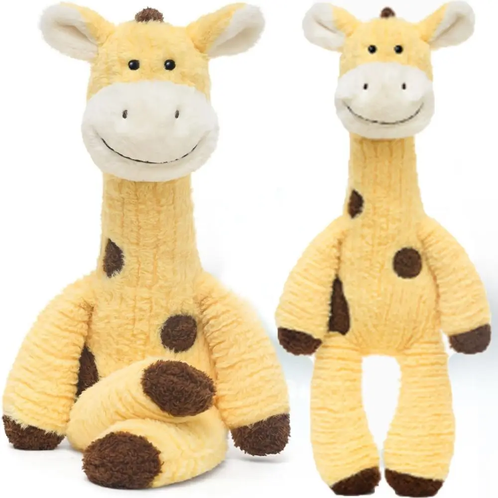 Presente criativo macio girafa brinquedo de pelúcia pp algodão padrão animal brinquedo de pelúcia adorável sono fofinho travesseiro