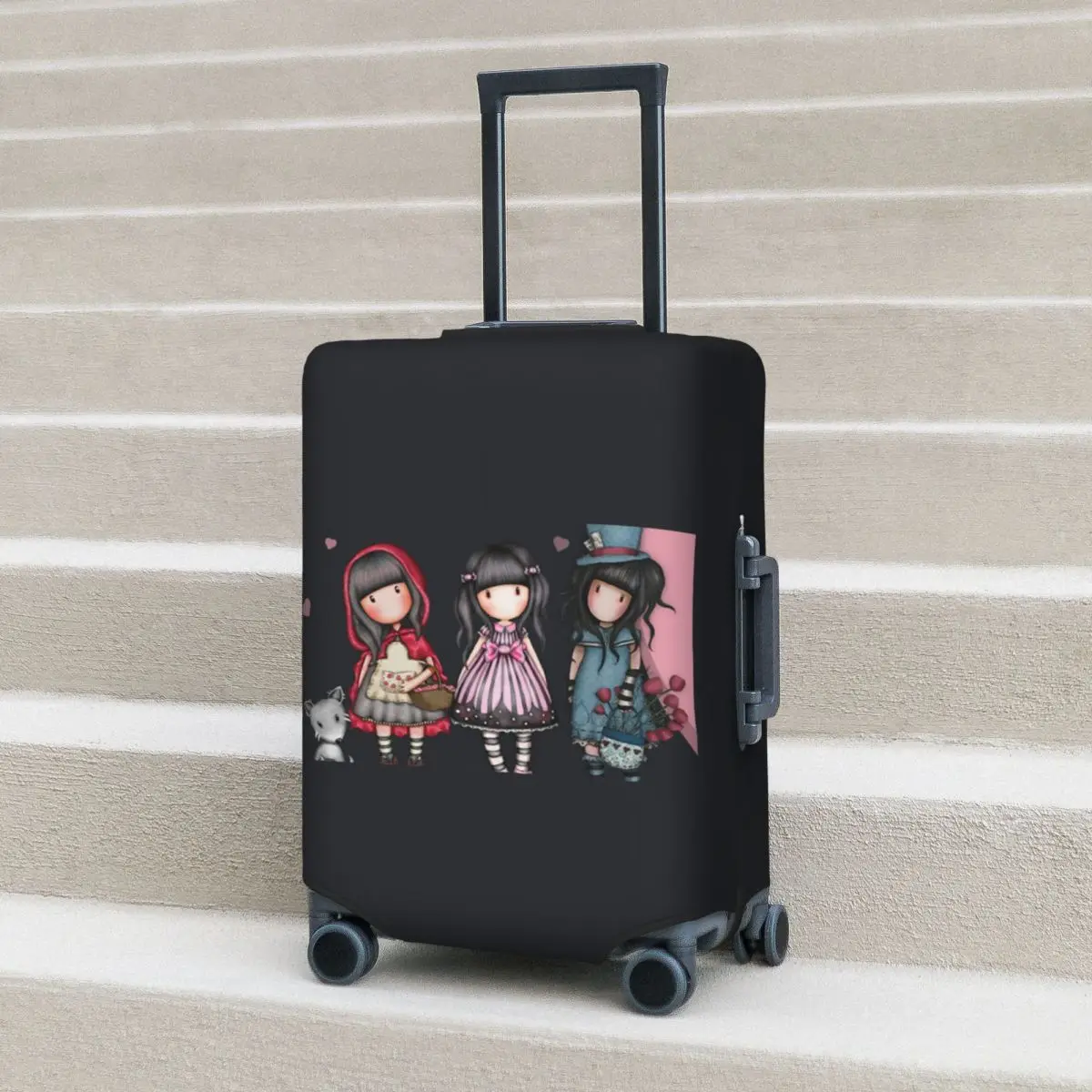 Защитный чехол для чемодана Santoro Gorjuss, эластичные защитные чехлы для дорожного багажа на 18-32 дюйма