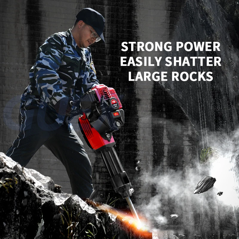 Multifunction Digging Root Machine Tree Transplanting Machine Planting Tree Shovel Rock Drilling Machine Professional Tools