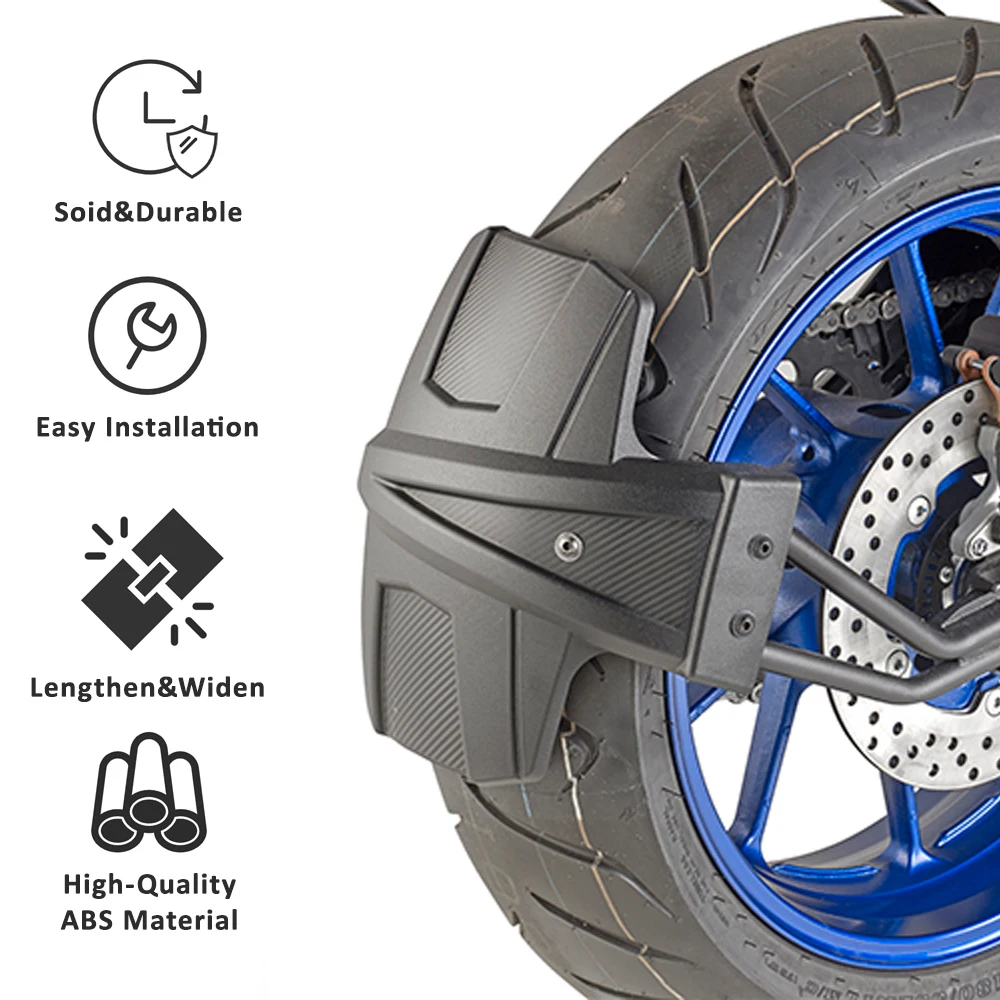 For YAMAHA TRACER900 For Tracer 900 GT 2018 2019 2020 Motorcycle Rear Fender Mudguard Protective Cover Wheel Hugger Splash Guard