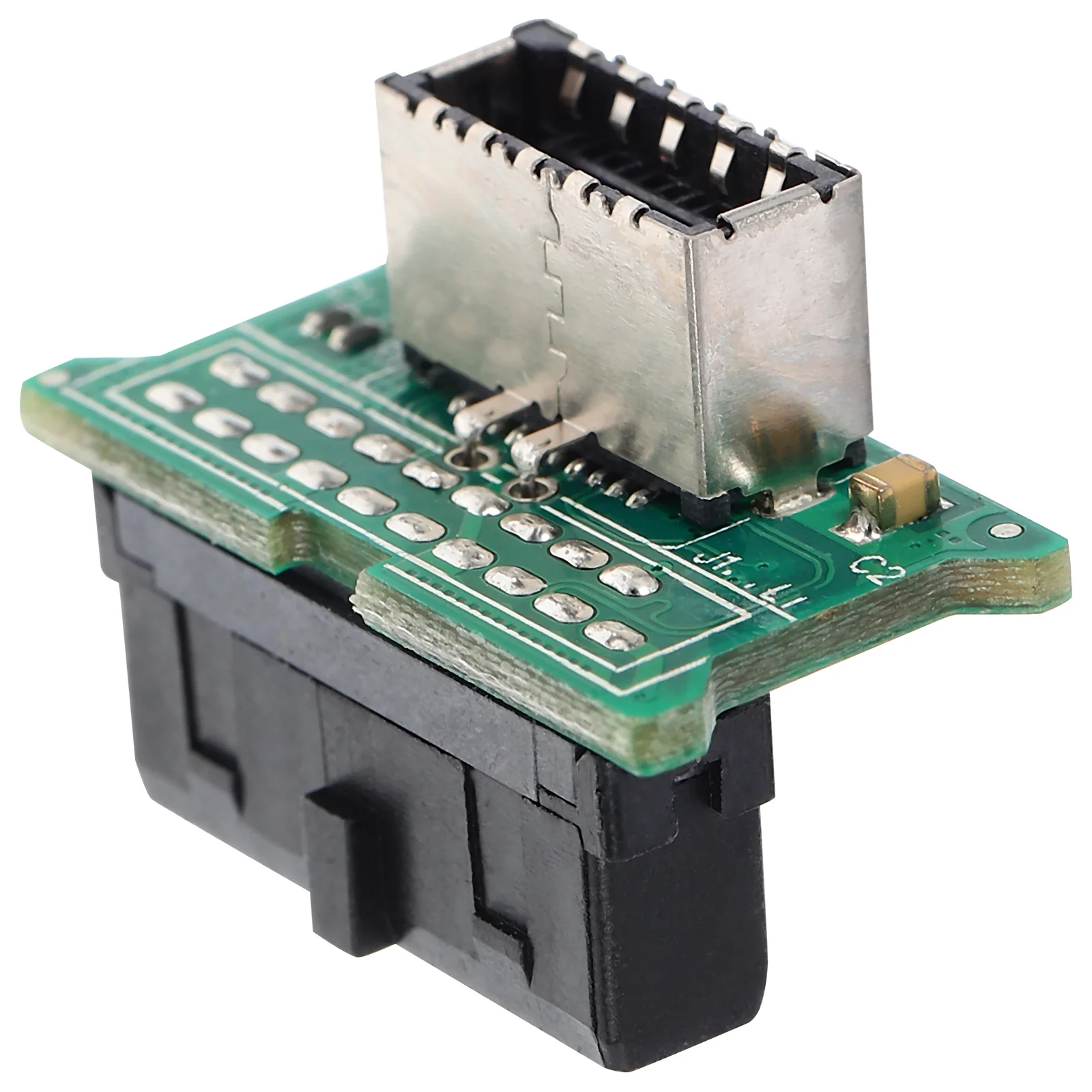 

USB 3.0 to Type C Adapter Card 19Pin Male to 20Pin Female Internal Connector for Front Panel DIY Pc Build Reliable High Speed