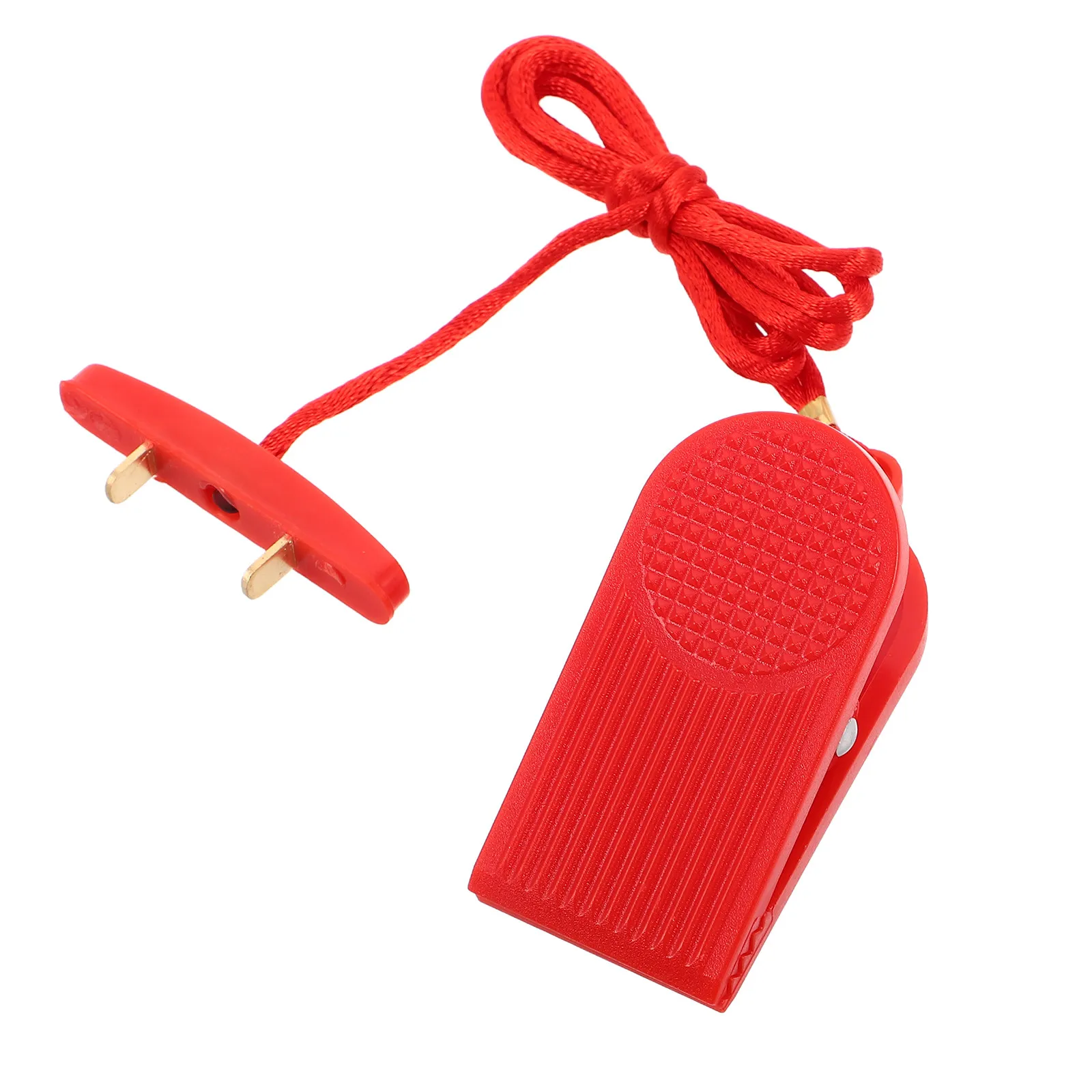 Treadmill Emergency Stop Switch Dual Insert Piece Safety Key Replacement Start Key for Fitness Equipment Accessories Running