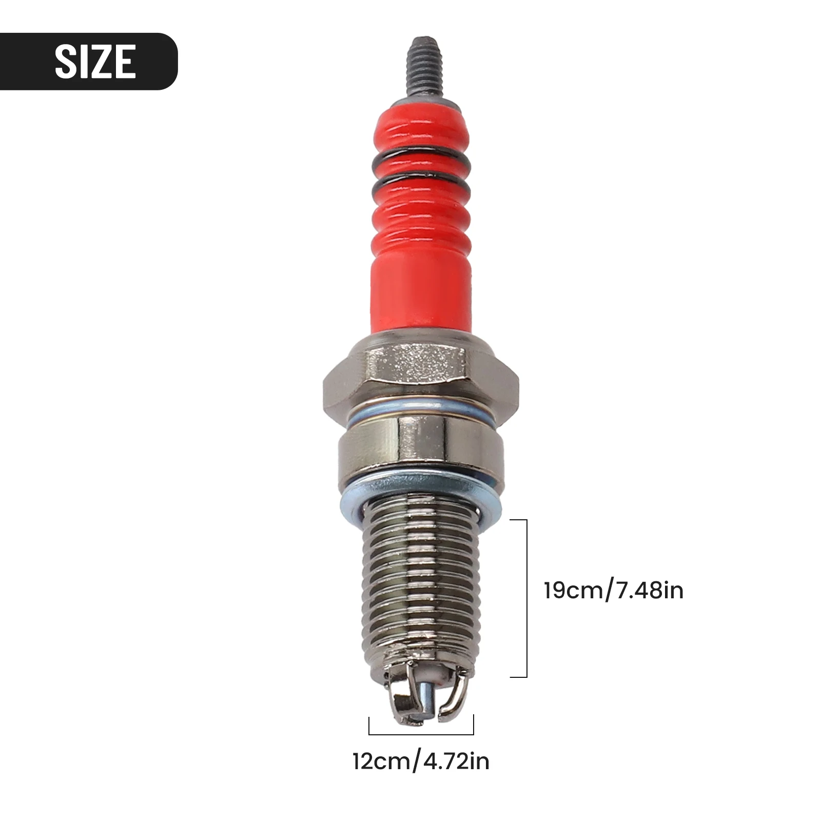 

High Quality New Practical Spark Plug Scooter Adapter Tool 76mm Assembly Part Replacement For CG125 CF250 CH250