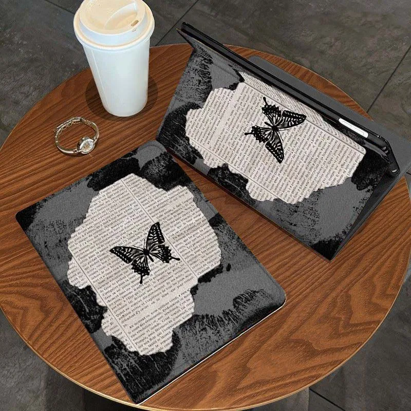 

Butterfly creative retro For Huawei MediaPad MatePad Air M6 M5 M2 T10s T5 C5e 10 11 12 X 10.8 SE Pro Cover Tablet Case