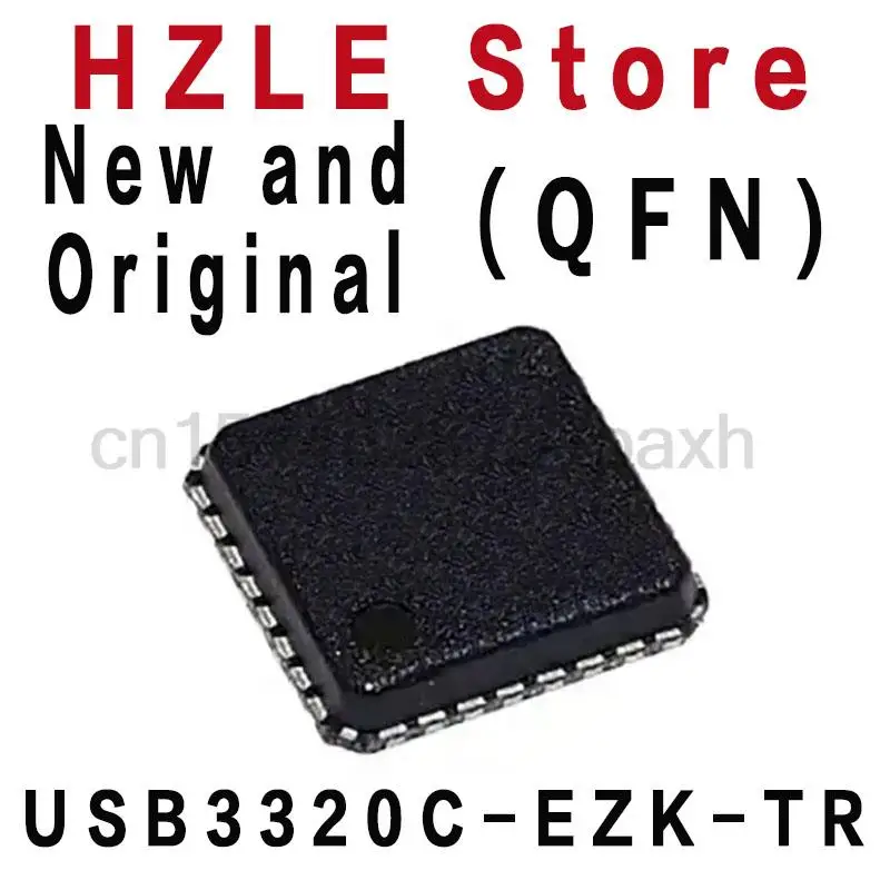 5-10PCS New and Original  USB3320 USB3320C USB3320C-EZK  QFN RONNY IC USB3320C-EZK-TR