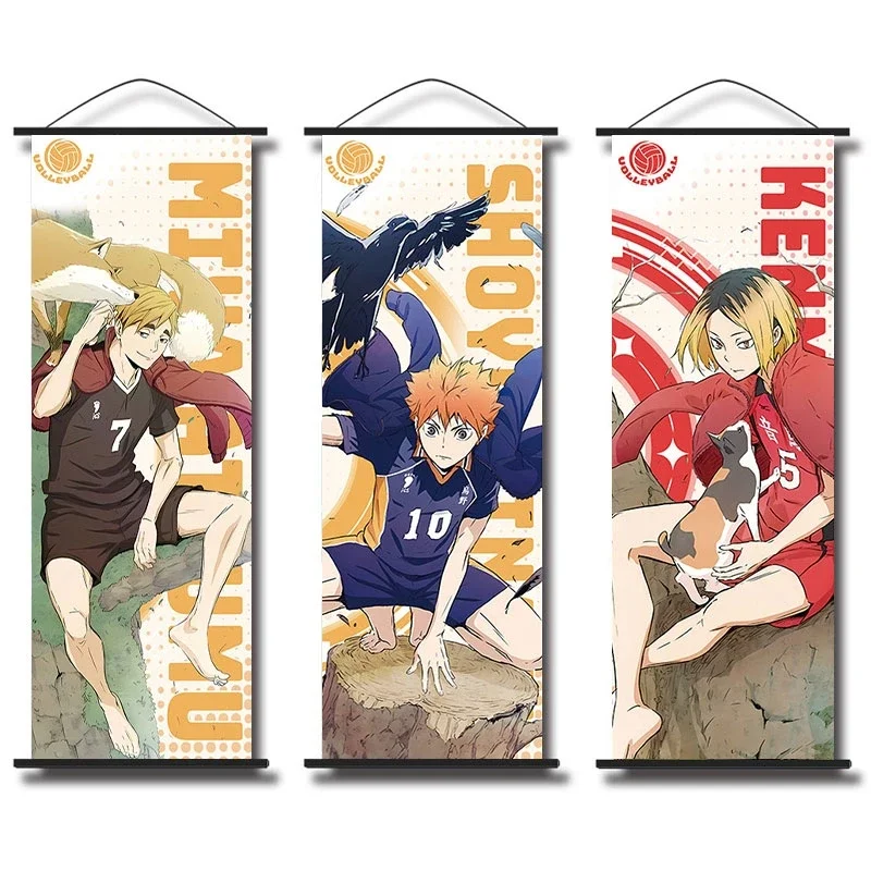 

Anime Haikyuu!! Shoyo Hinata Kozume Kenma Cosplay Hang A Picture Poster Ambitus