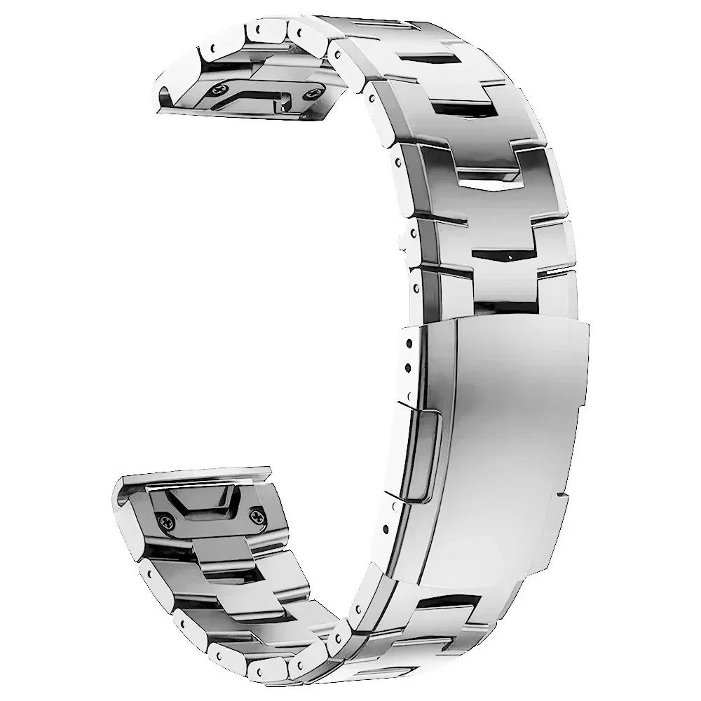 Titanium Alloy Quick Fit Bracelet for Garmin 22mm 26mm Fenix 8 7X 6X 7 6 Descent MK1 MK2 Epix Gen 2 Strap Wristband Accessories