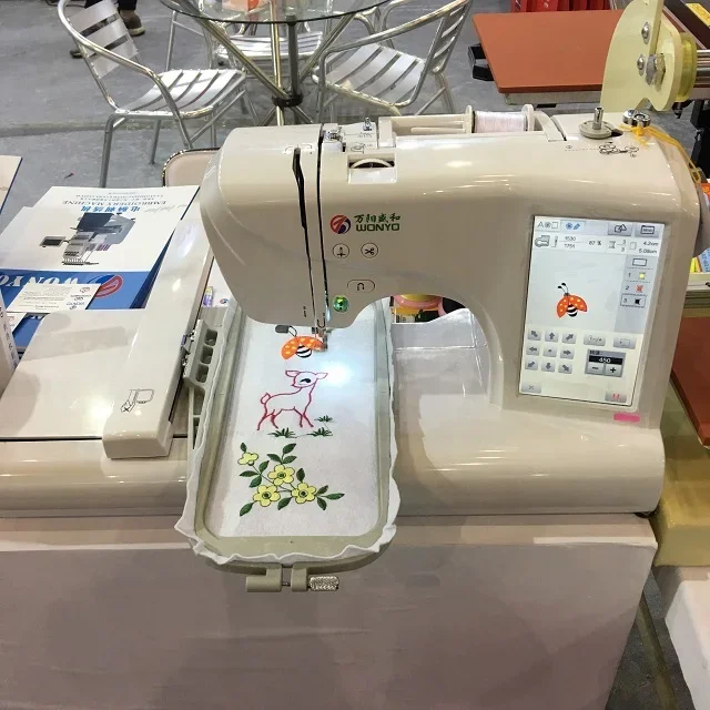 Household computerised home use sewing machine industrial embroidery machine for sale