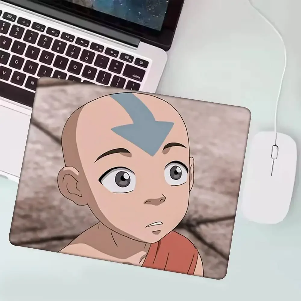 

Avatar The Last Airbender Mousepad Small LockEdge Mouse Pad For Gamers Computer Desk Pad Rectangular Anti-slip Rubber
