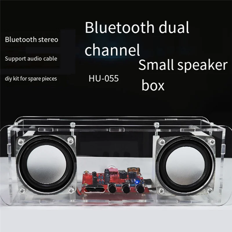 Kit de Altavoz Bluetooth para proyectos de soldadura, componentes electrónicos, bricolaje, práctica, montaje de soldadura, DIY