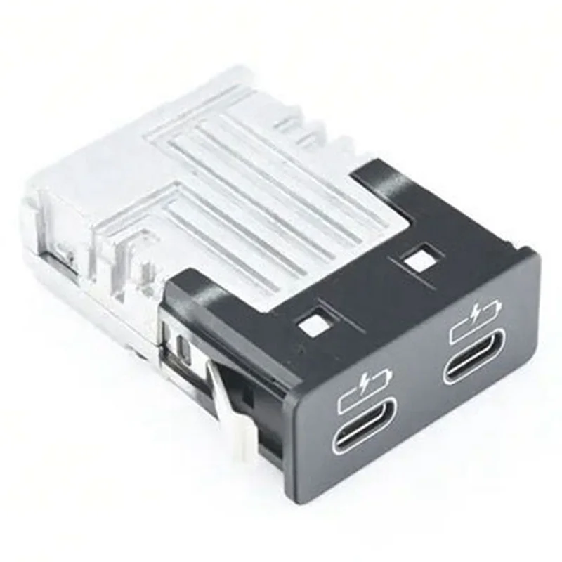 كفاءة لسيارات BMW I3 I4 3Er X5 G28 G20 G26 G18 2021-2023 مقبس USB Type-C منفذ شحن السيارة 84105A84160