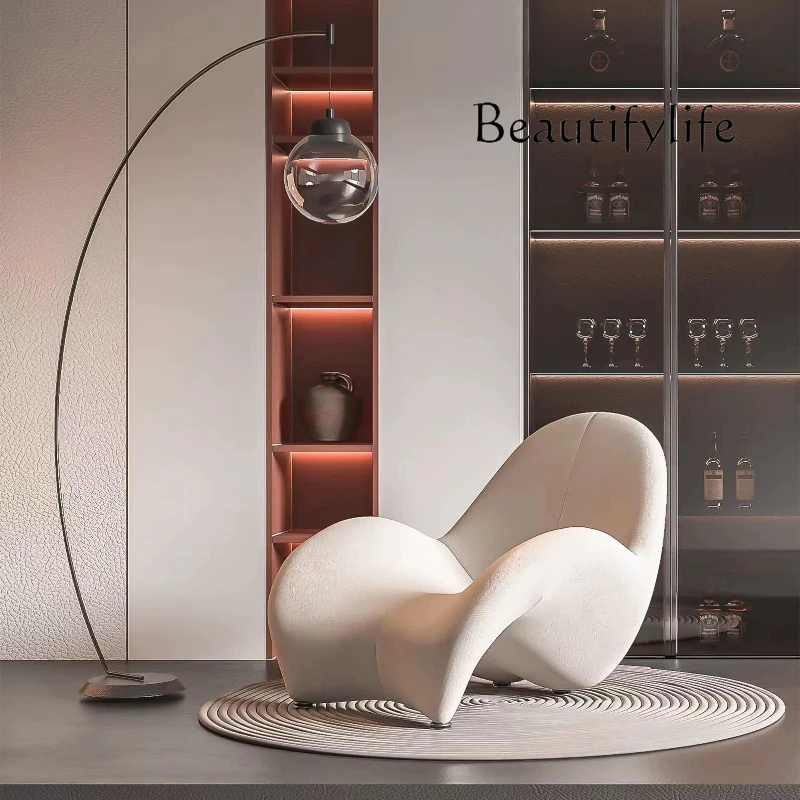 

smart home Style Recliner Chair Modern Luxury Comfort Lounge Nordic Chair Hotel Stools Comfortable Sillas De Sala Living Room Fu