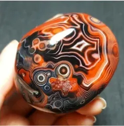 Natural Polished Banded Agate Crystal Healing