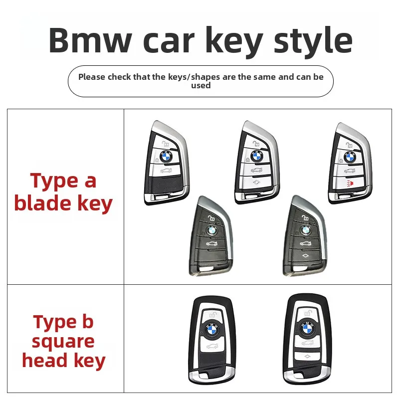 Car Key Case Cover Bag For Bmw F20 G20 G30 X1 X3 X4 X5 G05 X6 X7 G11 F15 F16 G01 G02 F48 Accessories Holder Shell Keychain view 6