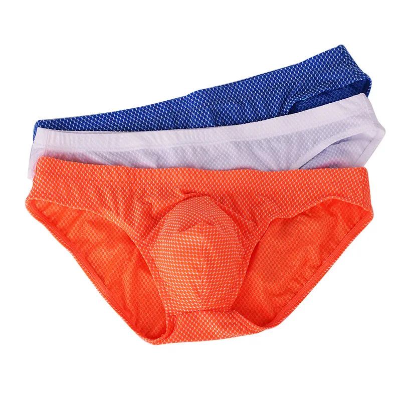 

Men's Teal Jacquard Briefs Stylish Patterned Low-Rise Underwear Comfortable Breathable for Daily Sports Wear Youth Fashion Tanga