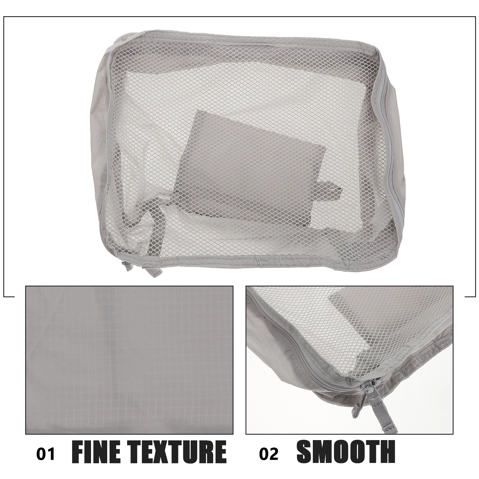 

Foldable Travel Storage Bag Lightweight Portable Organizer Pouch Polyester Toiletry Bag Reusable Water Proof Small Size