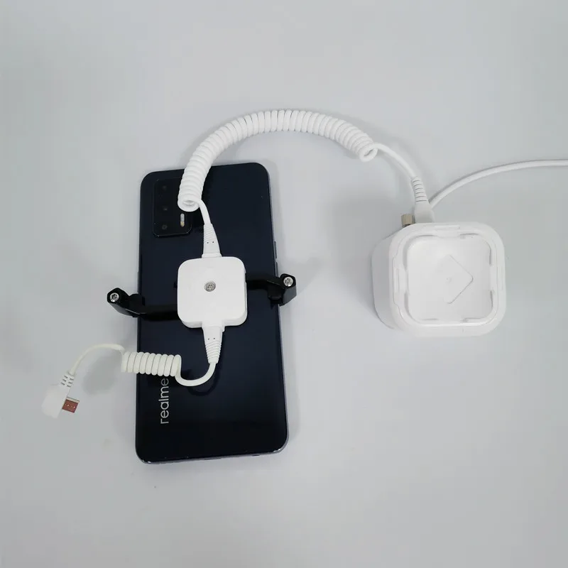 Retail Merchandise Security Display Stand voor mobiele telefoon Anti-diefstal displayhouder met alarm en oplader