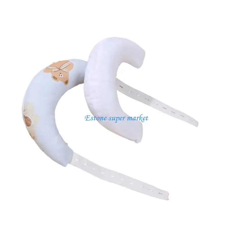 Almohada infantil 090B, almohada transpirable con soporte para cuello en forma