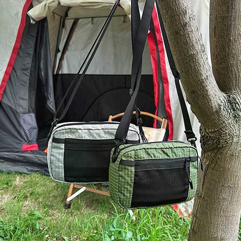 

New Fiber Waist Pack 1.1L Waterproof UrltraLight Multi Pocket For Cycling Running Hiking Camping Outdoor Sports Accessories