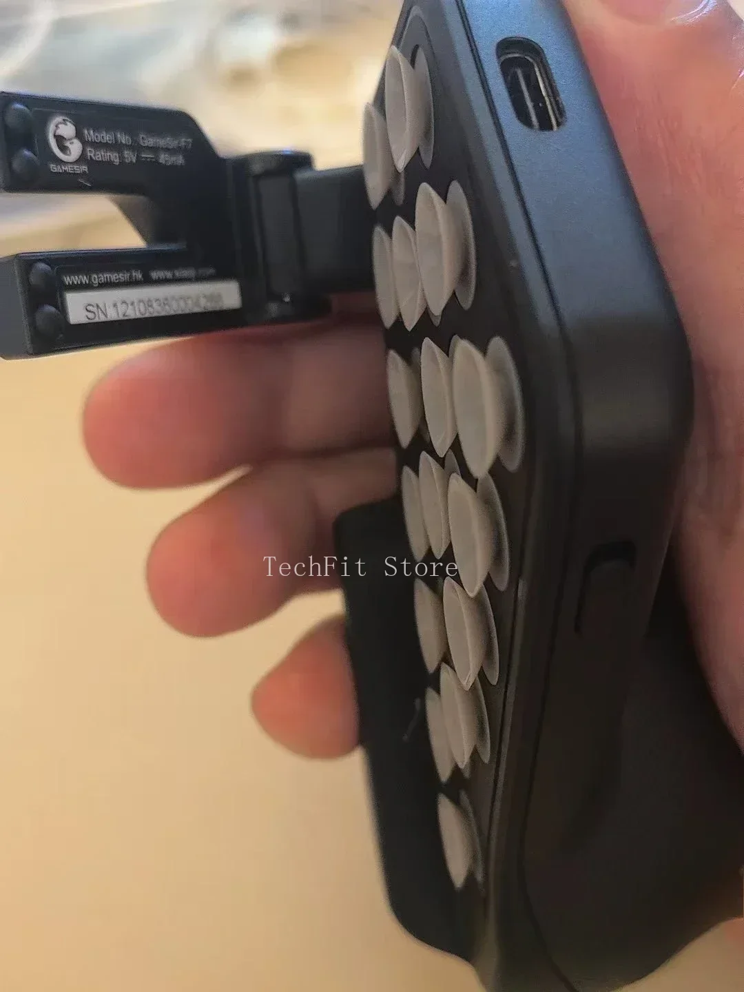 FÜR F7 Claw Tablet Computergesteuerter Controller Joystick IPad/Android Tablet Plug and Play Gamepad