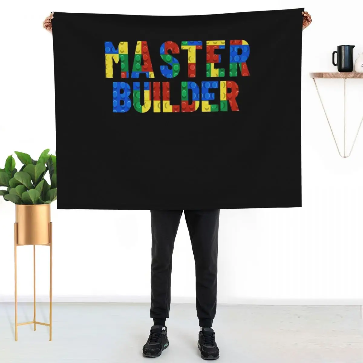 Набор для творчества Master Builder Creator - лучшая идея подарка для взрослых и детские игрушки для мальчиков и детей - детский плед.