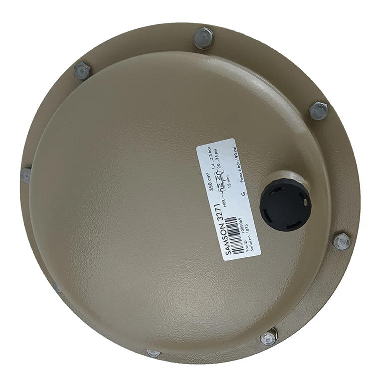 Actuador Neumático Tipo 3271 Instrucciones de Montaje y Operación Samson 3277