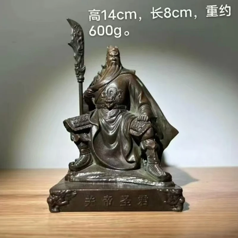 

Статуэтка Гуань Гуна в стиле античной бронзы Little Fairy/ Zhongyi, украшение для дома, гостиной, стола, подарки, сувениры