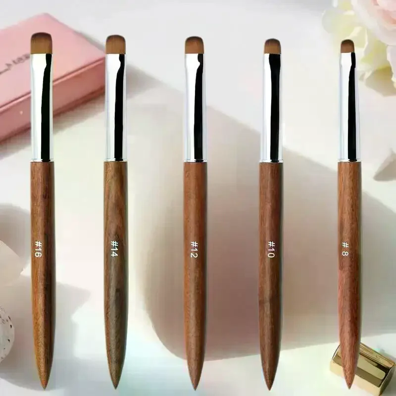 French Nail Art Brushes Flowers Drawing Pen Versatile Nail Drawing Pen Nail Tools Sandalwood Handle Manicure Pen
