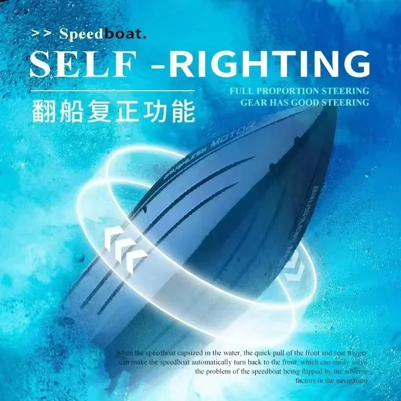 WLtoys WL916 عالية السرعة RC قارب 55 km/ساعة قوارب التحكم عن بعد 2.4 جيجا هرتز Capsize انخفاض البطارية إنذار RC قارب لعبة هدية للأطفال البالغين