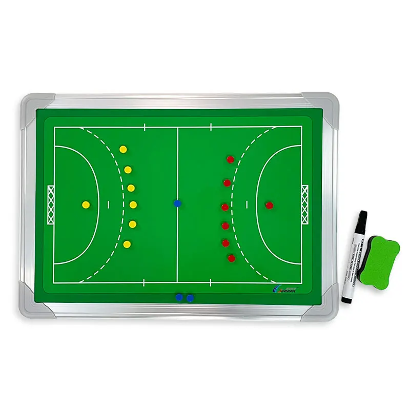 Handball tactical board training game coach portable magnetic double-sided strategy board