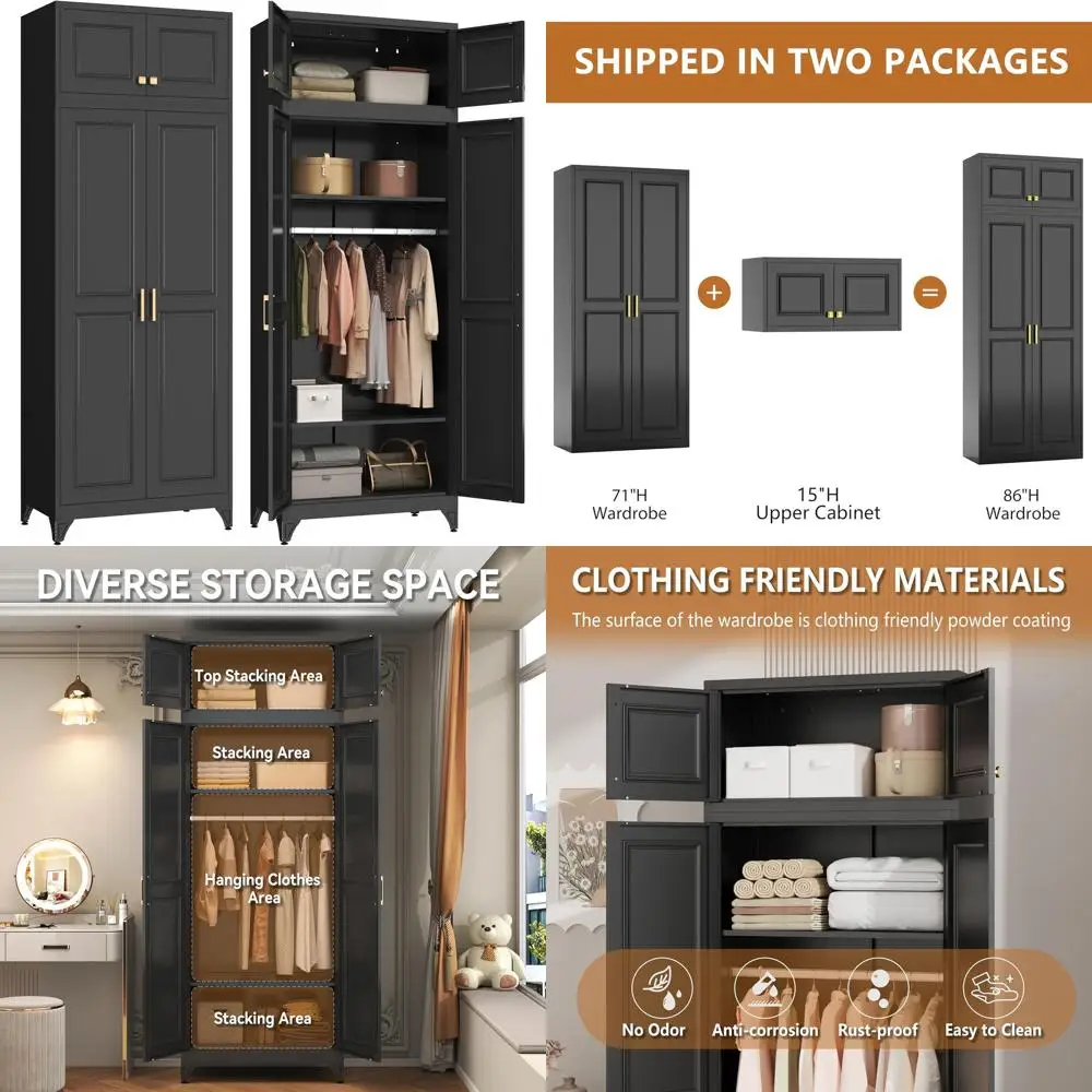 Metal Armoire Close…