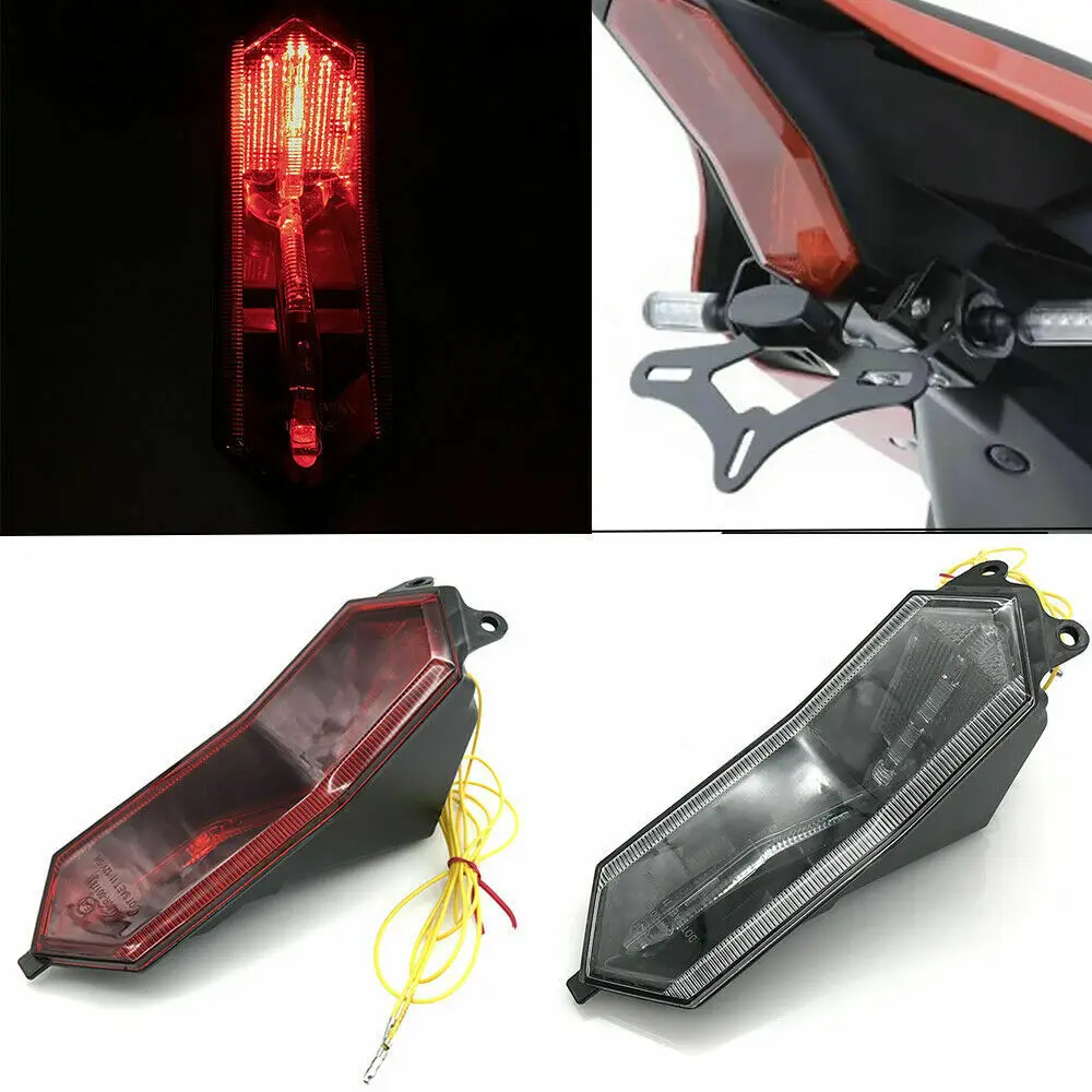 For YAMAHA YZF R6 17-2020 R1/S/M 2015-2019 Motorcycle Accessories Stop Turn Signal Taillight Tail LED Rear Lamp Assembly